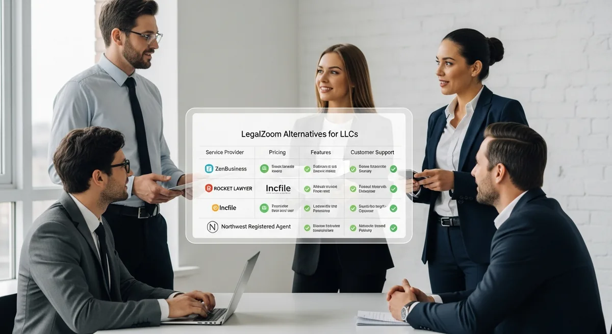 7 Best LegalZoom Alternatives for LLC Formation in 2026 (Compared & Ranked)