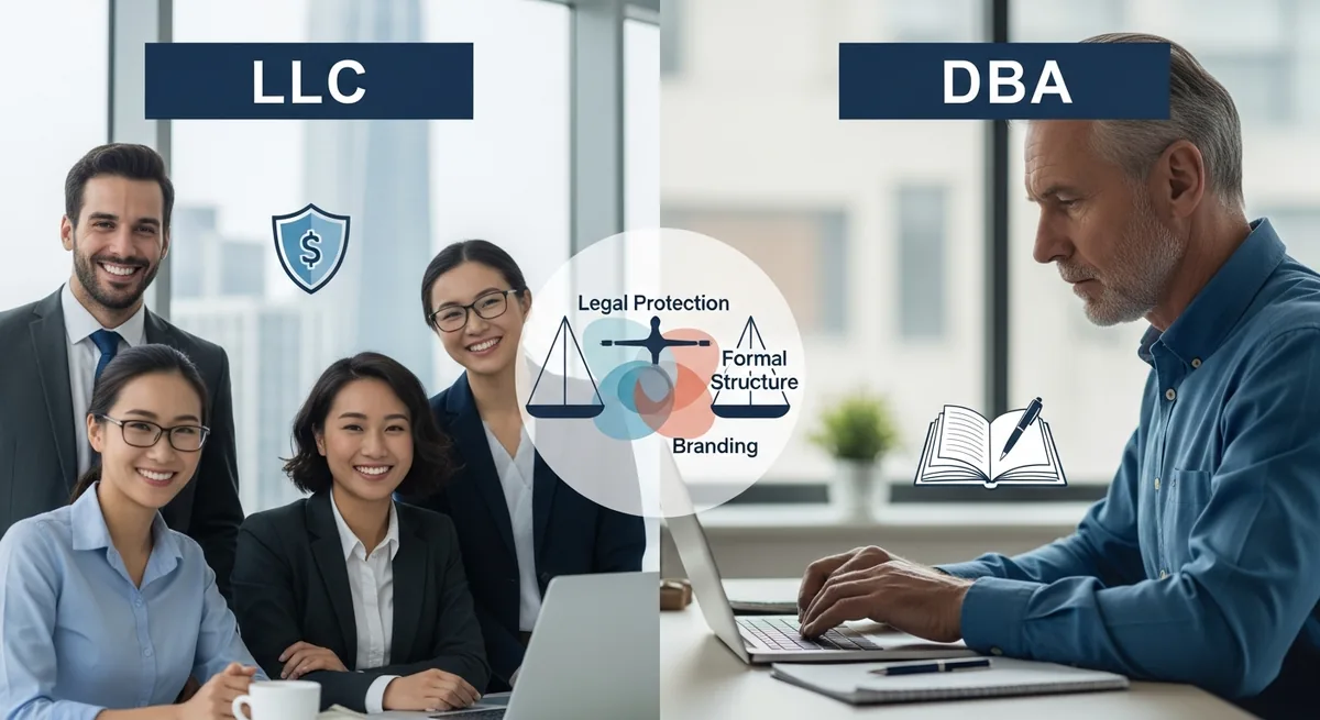 LLC vs DBA: Key Differences Every Business Owner Needs to Know in 2026