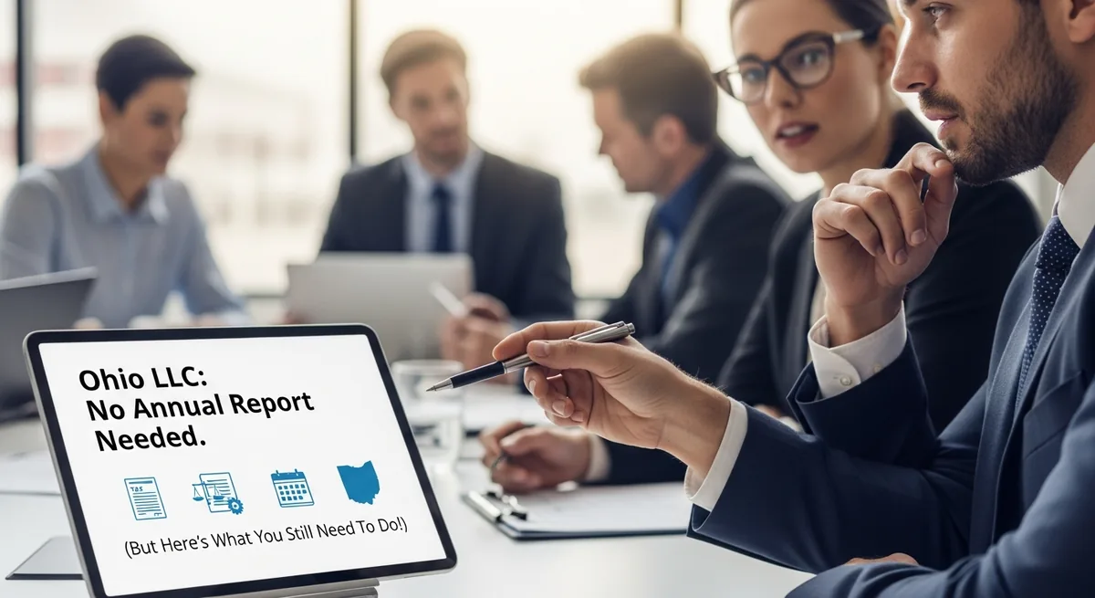 Ohio LLC Has No Annual Report — But Here's What You Still Need in 2026
