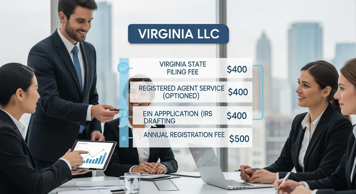 Virginia LLC Cost and Fees Breakdown (2026): What You'll Actually Pay